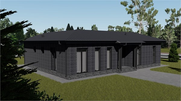 Проект дома из пеноблоков 200 м2 C-267 C-267