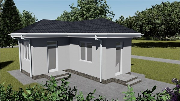 Проект хозблока для дачи G-093 G-093