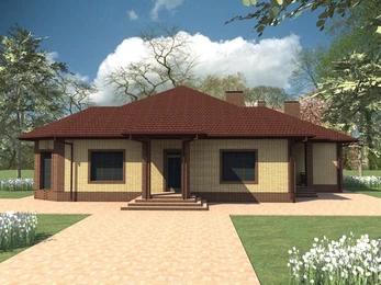 {{productViewItem.photos[photoViewList.activeNavIndex].Alt || productViewItem.photos[photoViewList.activeNavIndex].Description || 'Проект одноэтажного дома с баней D-128'}}