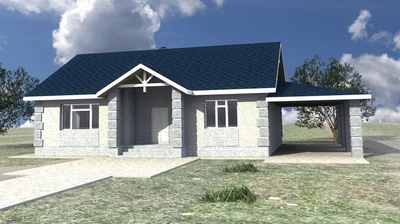 {{productViewItem.photos[photoViewList.activeNavIndex].Alt || productViewItem.photos[photoViewList.activeNavIndex].Description || 'Проект одноэтажного дома с навесом для машины B-199'}}