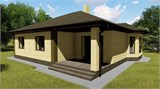 Проект дома B-295. Одноэтажный дом до 150 м B-295