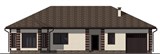 Проект дома D-125. Дом с эркером и гаражом D-125