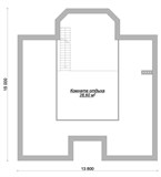 Проект дома C-033. Дом из пеноблоков до 200 м2 C-033