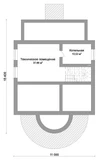 Проект двухэтажного дома с цокольным этажом D-027 D-027