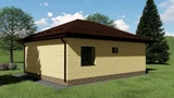 Проект дома до 100 м2 из кирпича A-096 A-096
