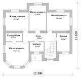 Проект дома C-031. Современный дом 200 м C-031
