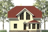 Проект кирпичного дома 250 м D-023 D-023