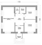 Проект дома A-027. Красивый дом из кирпича A-027