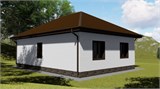 Проект дома A-023. Простой дом A-023
