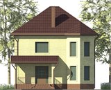 Проект дома C-021. Дом с кабинетом C-021