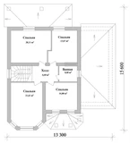 Проект дома из кирпича 250 кв м D-009 D-009