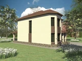 Проект дома из кирпича 250 кв м D-009 D-009