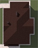 Проект дома B-040. Двухэтажный дом с верандой B-040