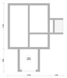 Проект одноэтажного дома на склоне B-039 B-039