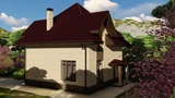 Проект дома из кирпича до 150 м B-014 B-014