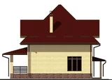 Проект дома из кирпича до 150 м B-014 B-014