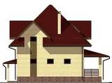 Проект дома из кирпича до 150 м B-014 B-014
