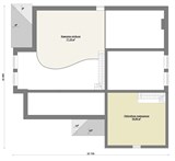 Проект дома F-081. Дом с бассейном и сауной F-081