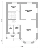 Красивый двухэтажный дом B-284