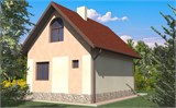 Проект дома A-084. Маленький дом A-084