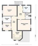 Проект дома E-053. Дом со спортзалом E-053