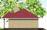 Проект простого дома до 100 м2 A-074 A-074