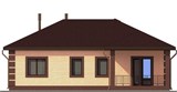 Проект дома B-231. Дом 3 спальни 1 этаж B-231