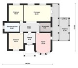 Проект дома C-225. Современный дом из кирпича C-225 Проект дома C-225. Современный дом из кирпича C-225