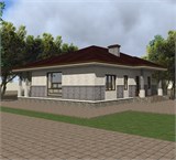 Проект дома C-219. Дом 1 этаж 200 кв C-219 Проект дома C-219. Дом 1 этаж 200 кв C-219