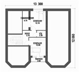 Проект дома C-215. Дом из газосиликатных блоков 200 кв C-215
