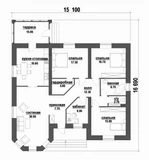 Проект красивого загородного дома C-210 C-210
