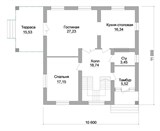 Проект дома C-202. Дом с 4 спальнями C-202