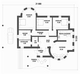 Проект дома C-188. Красивый дом C-188