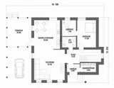 Проект дома со вторым светом D-081 D-081