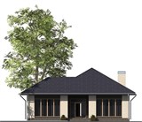 Проект дома B-031. Небольшой одноэтажный дом с двумя спальнями B-031