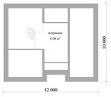Проект дома B-299. Дом 12 на 13 м B-299