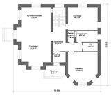 Проект дома E-021. Большой дом из кирпича E-021