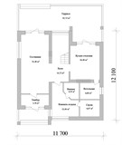 Проект дома E-044. Дом-баня с террасой E-044
