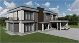Проект дома F-019. Современный двухэтажный дом F-019 Проект дома F-019. Современный двухэтажный дом F-019