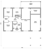 Проект дома C-266. Дом с гаражом 200 м2 C-266